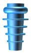 Ohrstöpsel / Ear Tip 3,8 - 7,2mm (blau) für LT-Sonde